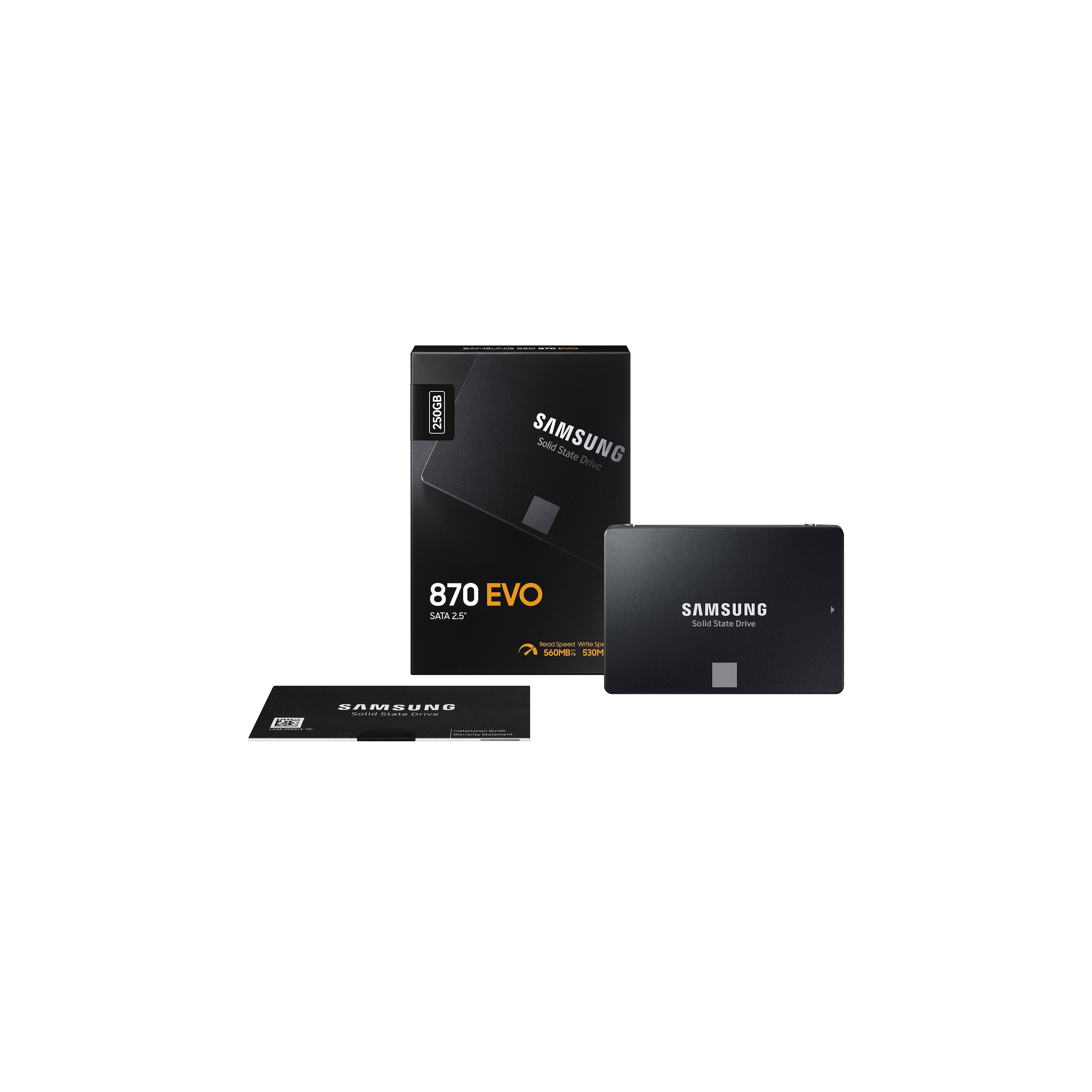 Samsung 870 EVO 250 GB 2.5" SATA III V-NAND