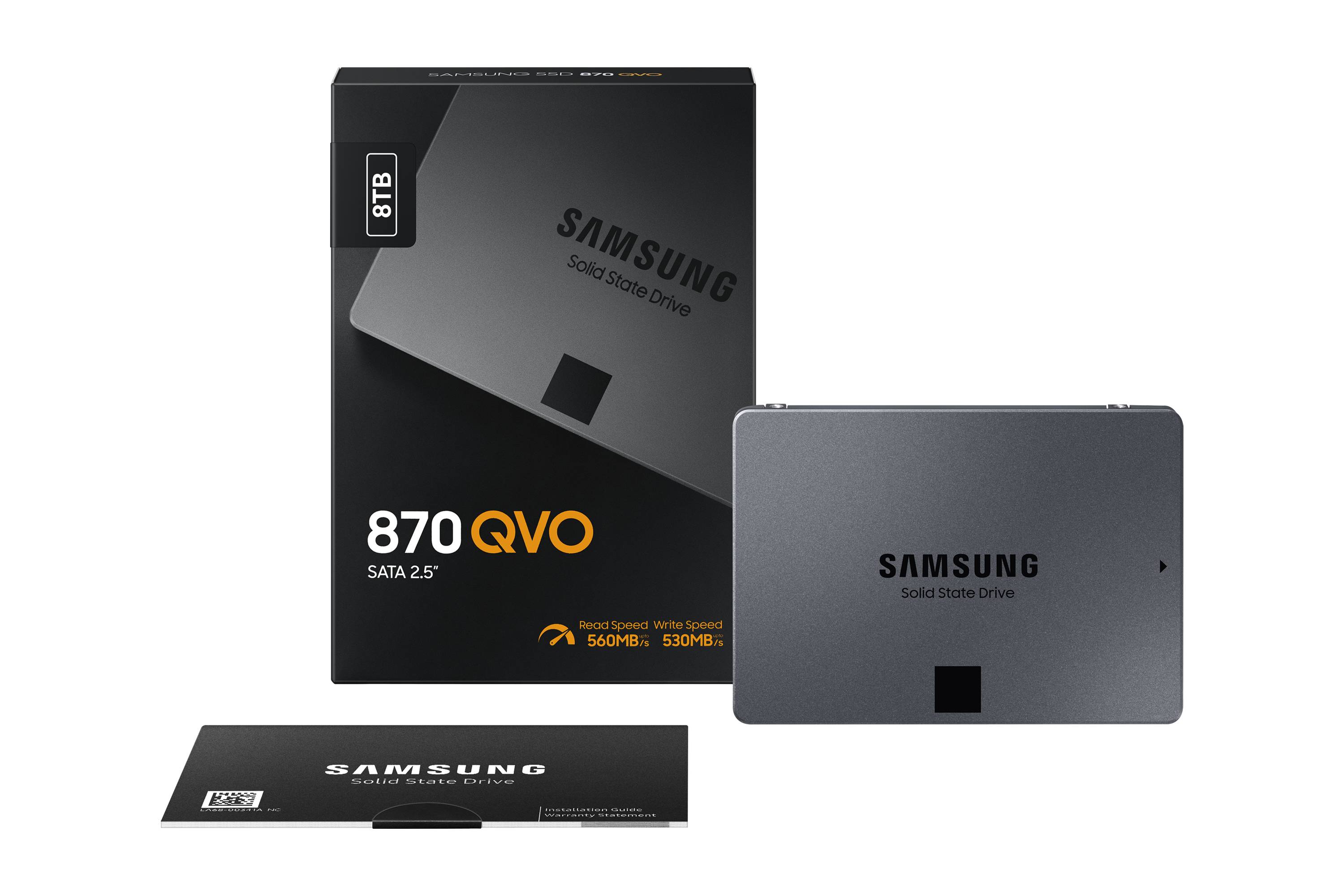 Samsung MZ-77Q8T0 8 TB 2.5" SATA V-NAND MLC