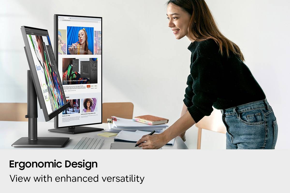 Samsung 27" ViewFinity S8 S80UH 4K UHD High-Resolution Monitor