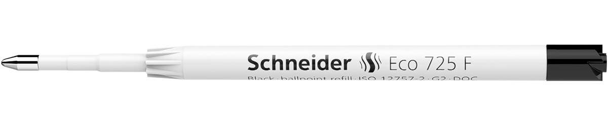 Schneider balpenvulling Eco 725, fijn, zwart