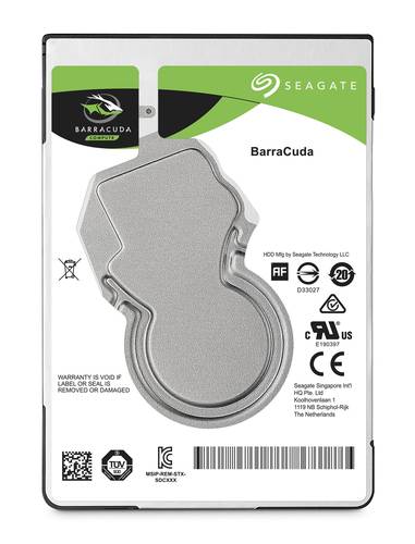 Seagate Barracuda 2.5" interne harde schijf 500 GB 5400 RPM 128 MB 2.5" SATA III
