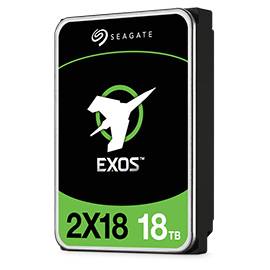 Seagate Exos 2X18 interne harde schijf 18 TB 7200 RPM 256 MB 3.5" SAS