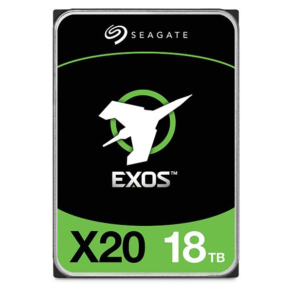 Seagate Enterprise Exos X20 interne harde schijf 18 TB 7200 RPM 3.5" SAS