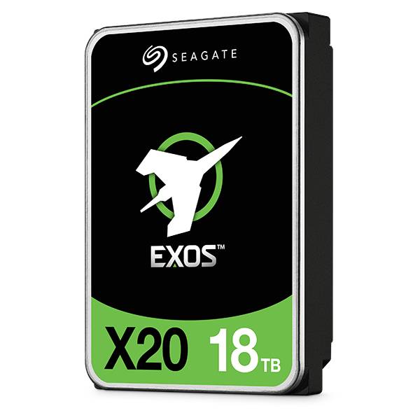 Seagate Enterprise Exos X20 interne harde schijf 18 TB 7200 RPM 3.5" SATA III
