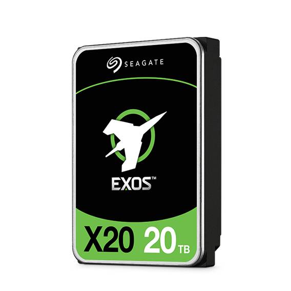 Seagate Enterprise Exos X20 interne harde schijf 20 TB 7200 RPM 3.5" SATA III