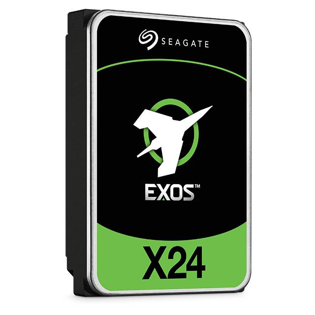 Seagate Exos X24 interne harde schijf 16 TB 7200 RPM 512 MB 3.5" SAS