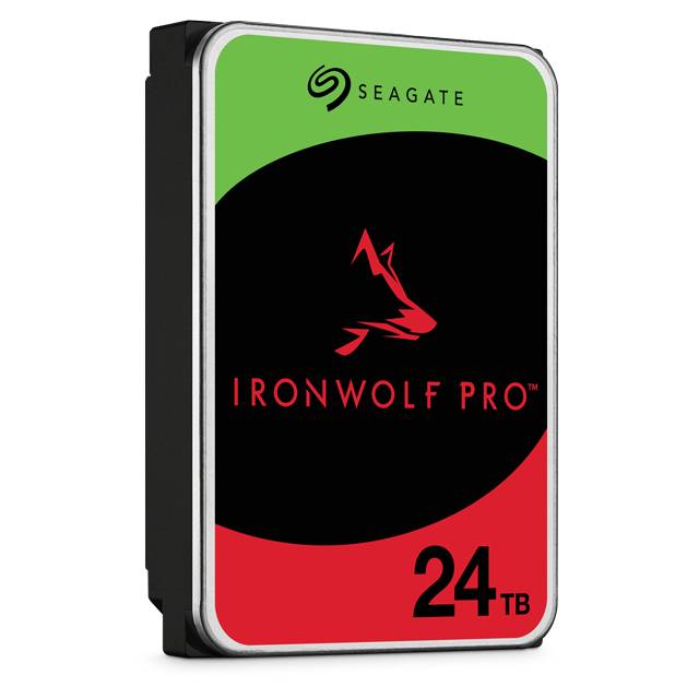 Seagate IronWolf Pro ST24000NT002 interne harde schijf 24 TB 7200 RPM 512 MB 3.5" SATA III