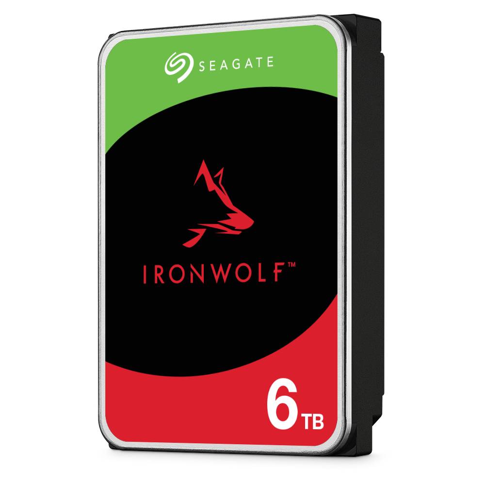 Seagate IronWolf ST6000VN006 interne harde schijf 6 TB 5400 RPM 256 MB 3.5" SATA III