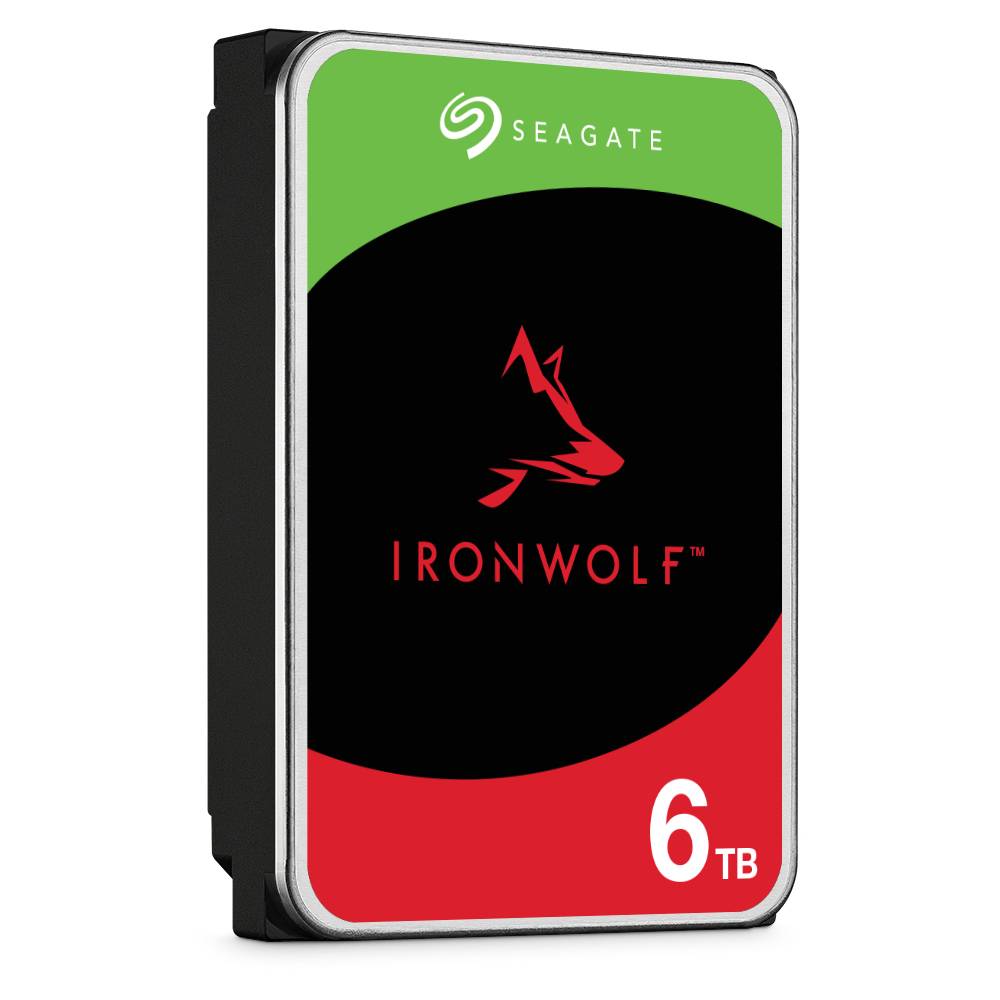 Seagate IronWolf ST6000VN006 interne harde schijf 6 TB 5400 RPM 256 MB 3.5" SATA III