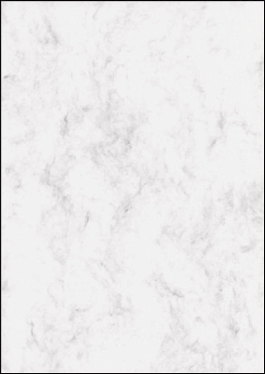 Sigel designpapier grijs gemarmerd, ft A4, 200 g, pak van 50 vel