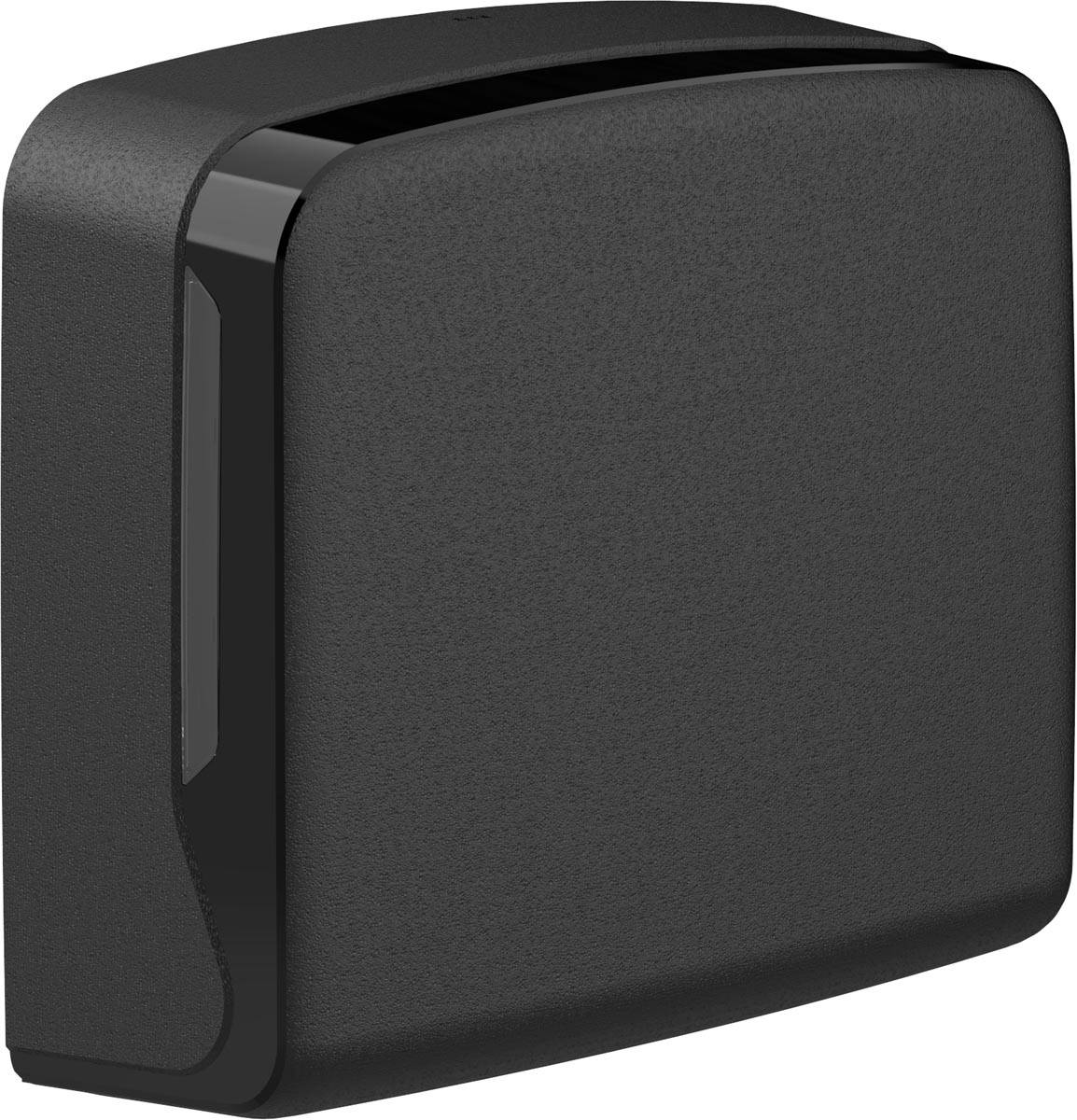 Spotless handdoekdispenser Z-vouw mini, zwart