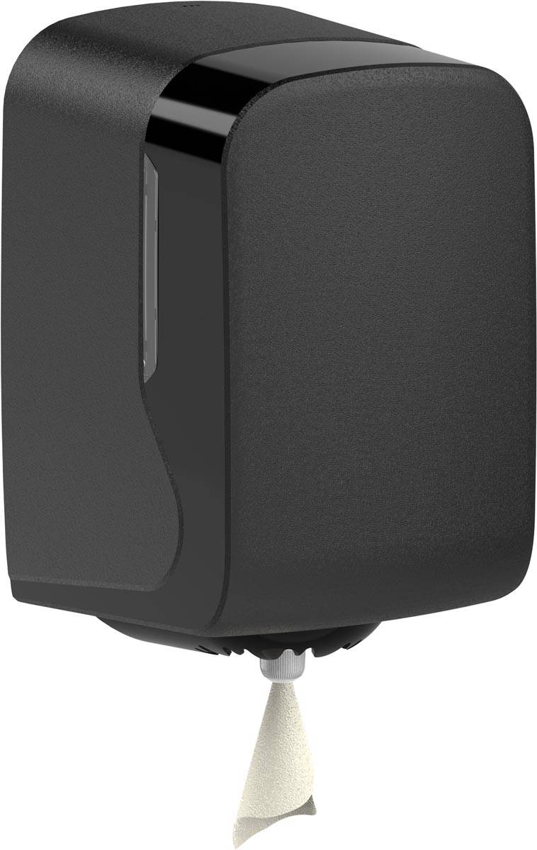 Spotless poetspapierdispenser Midi, zwart