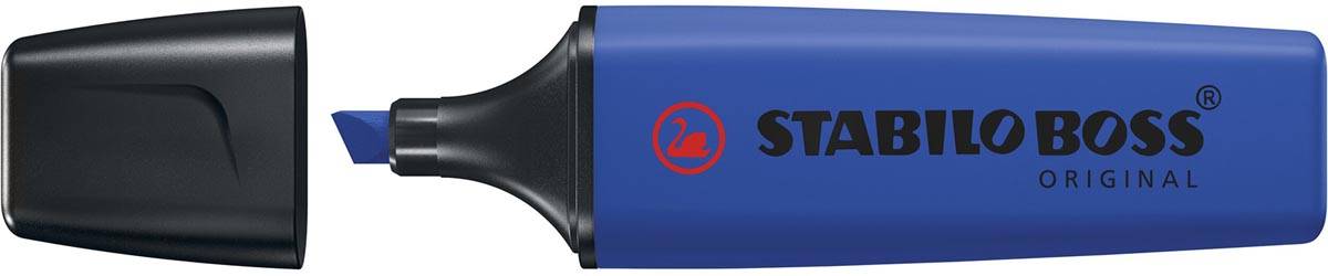 STABILO BOSS ORIGINAL NatureCOLORS Wildflower markeerstift, ultramarijn