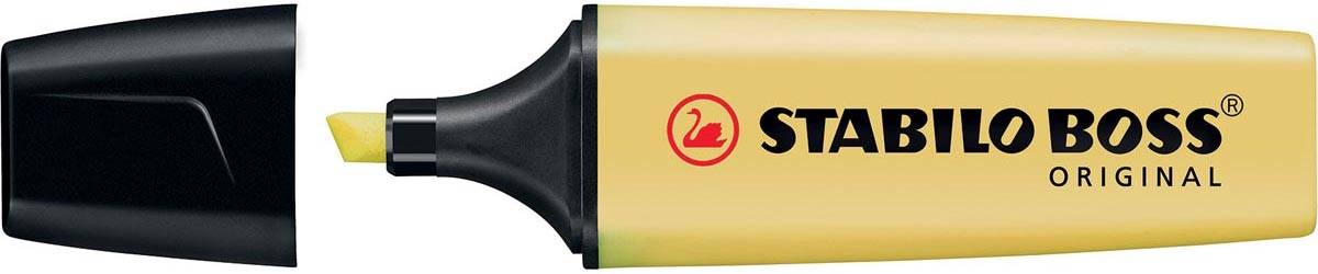 STABILO BOSS ORIGINAL Pastel markeerstift, milky yellow (lichtgeel)