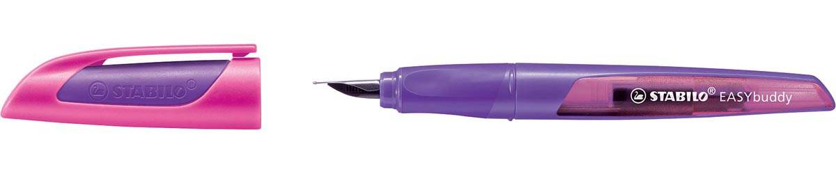 STABILO EASYbuddy vulpen, paars en magenta