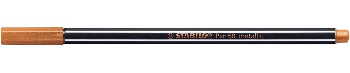 STABILO Pen 68 metallic viltstift, koper