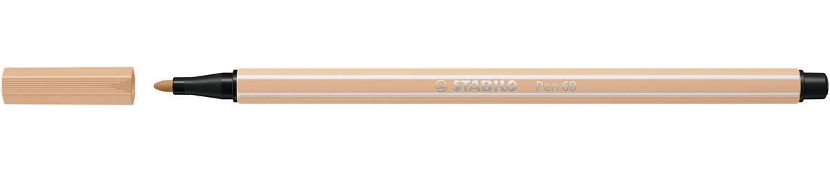 STABILO Pen 68 viltstift, beige