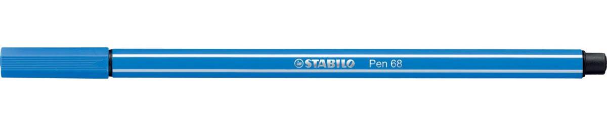 STABILO Pen 68 viltstift, donkerblauw