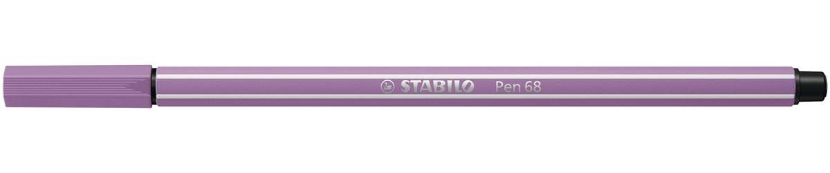 STABILO Pen 68 viltstift, grey violet (violetgrijs)