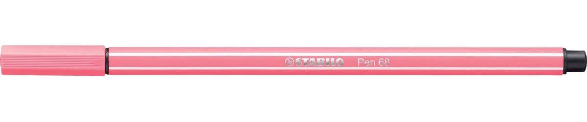 STABILO Pen 68 viltstift, lichtroze