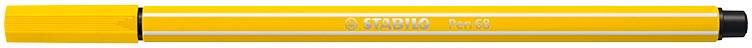 STABILO Pen 68 viltstift, neon geel