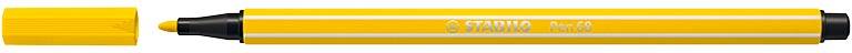 STABILO Pen 68 viltstift, neon geel
