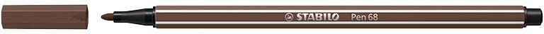 STABILO Pen 68 viltstift, omber