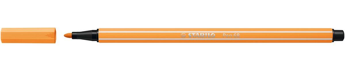 STABILO Pen 68 viltstift, papaya oranje