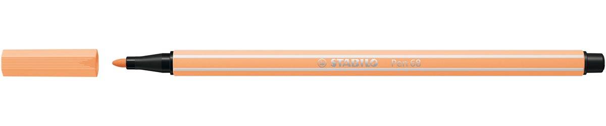 STABILO Pen 68 viltstift, pastel oranje