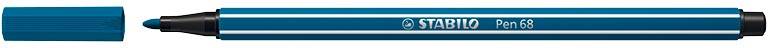 STABILO Pen 68 viltstift, petroleumblauw