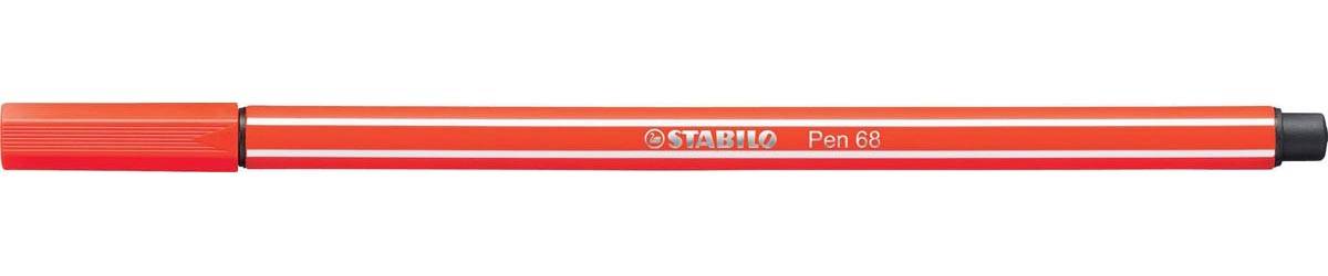 STABILO Pen 68 viltstift, rood