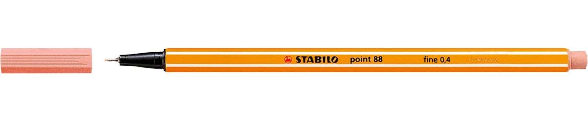 STABILO point 88 fineliner, abrikoos