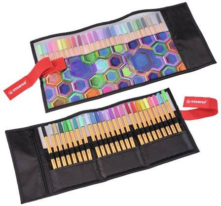 STABILO Point 88 fineliner ARTY, rollerset van 25 stuks, assorti