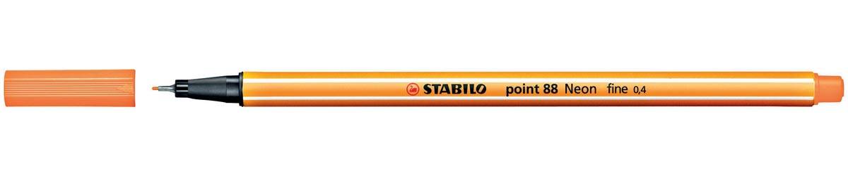 STABILO point 88 fineliner, fluo-oranje