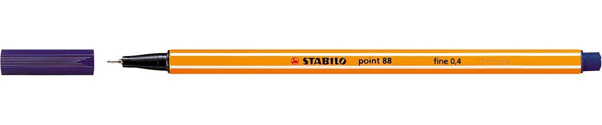 STABILO point 88 fineliner, nachtblauw