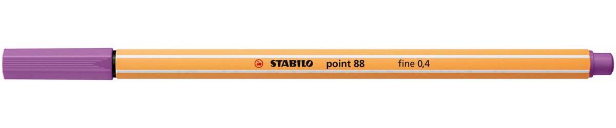 STABILO point 88 fineliner, plum (pruimpaars)