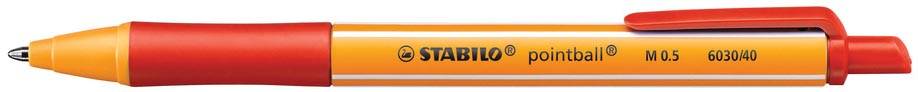 STABILO Pointball balpen, rood