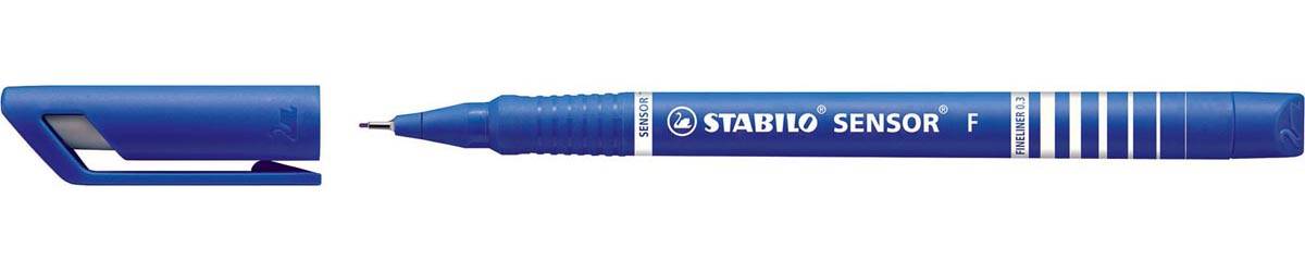 STABILO SENSOR fineliner, 0,3 mm, blauw