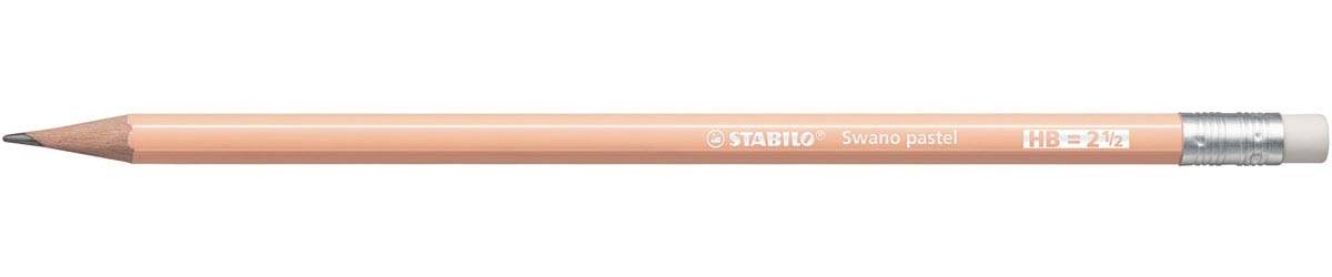 STABILO Swano pastel potlood, HB, met gom, oranje