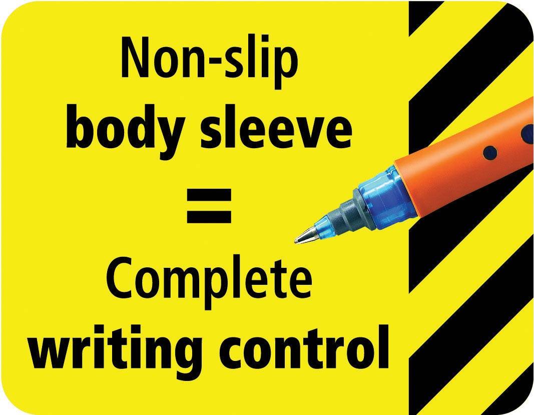 STABILO worker+ roller 0,5 mm blauw