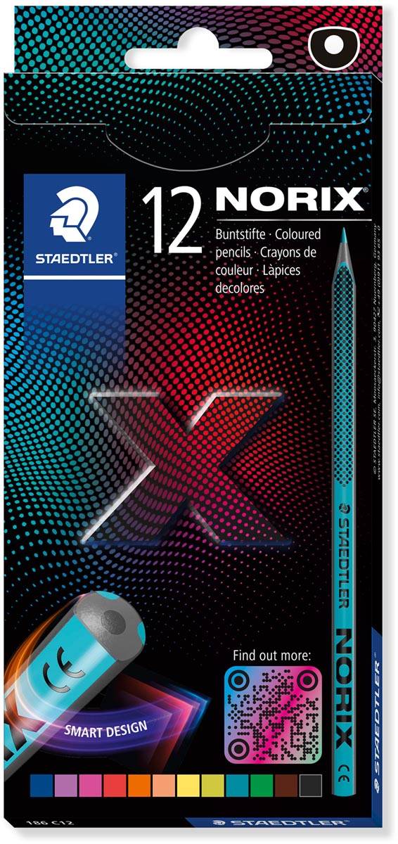 Staedtler kleurpotlood Norix, blister van 12 stuks