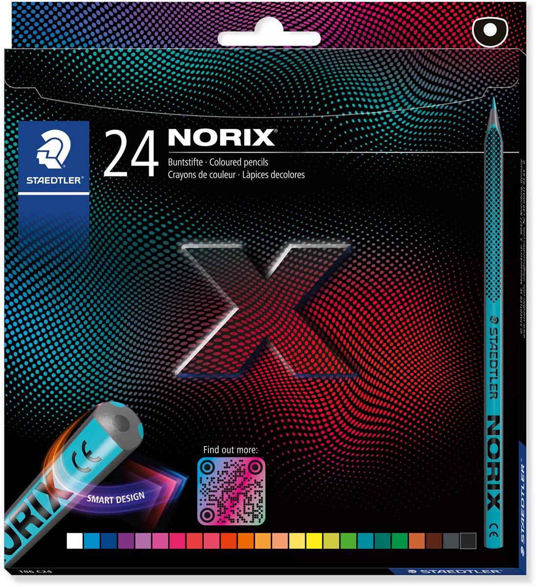 Staedtler kleurpotlood Norix, blister van 24 stuks