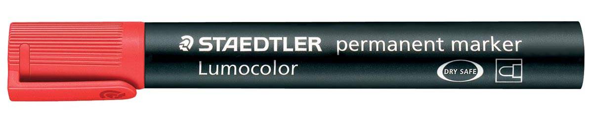 Staedtler Lumocolor 352, permanent marker, ronde punt, 2 mm, rood