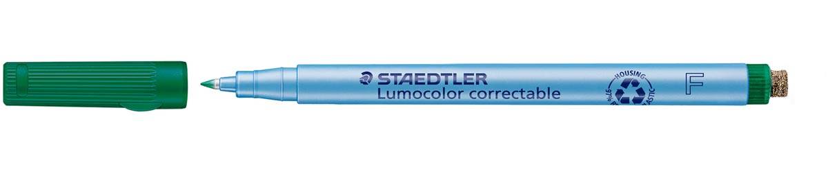 Staedtler Lumocolor uitwisbare pen, schrijfbreedte: 0,6 mm, groen