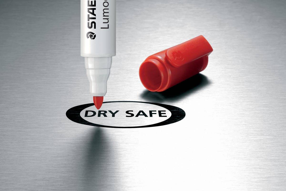 Staedtler Lumocolor whiteboardmarker rood