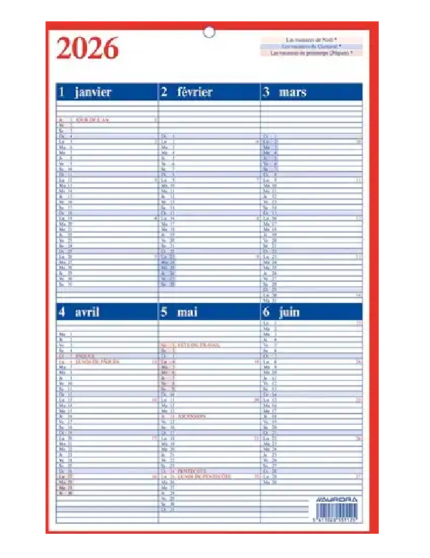 Aurora Memento 10 Franstalig 2026