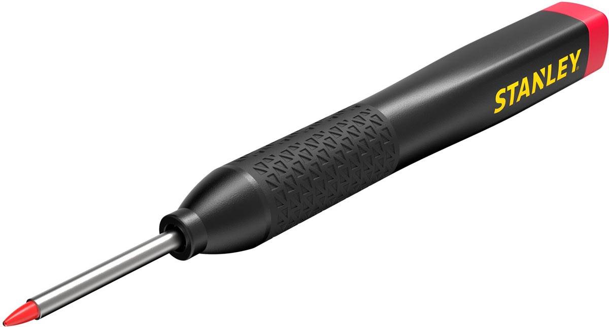 Stanley markeerstift voor bouw, rood