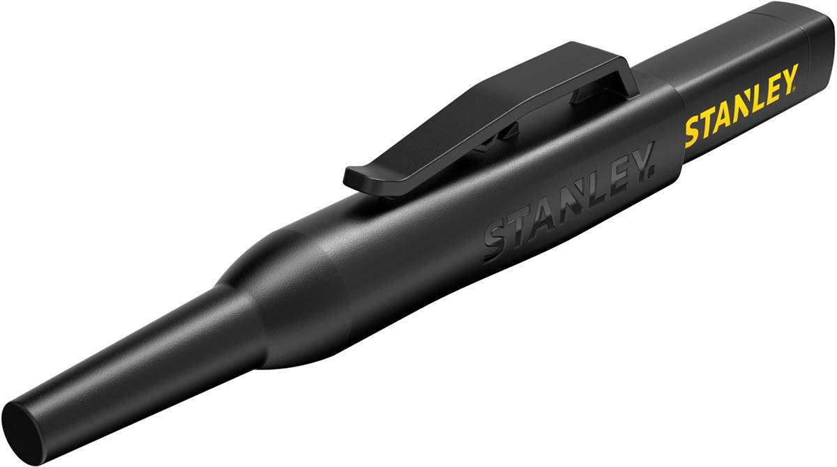 Stanley markeerstift voor bouw, zwart