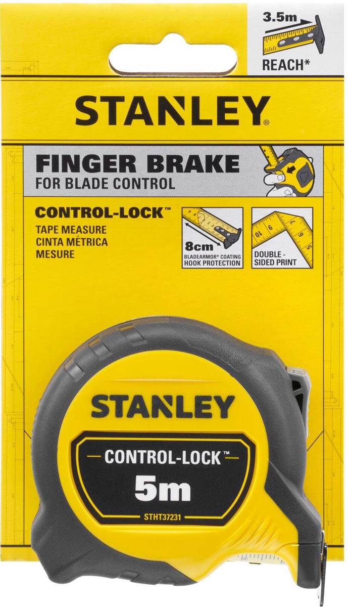 Stanley rolmeter Control-Lock 5 m x 25 mm