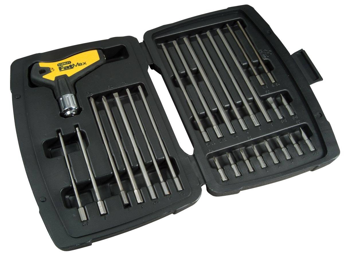 Stanley stiftsleutelset FatMax, set van 27 stuks
